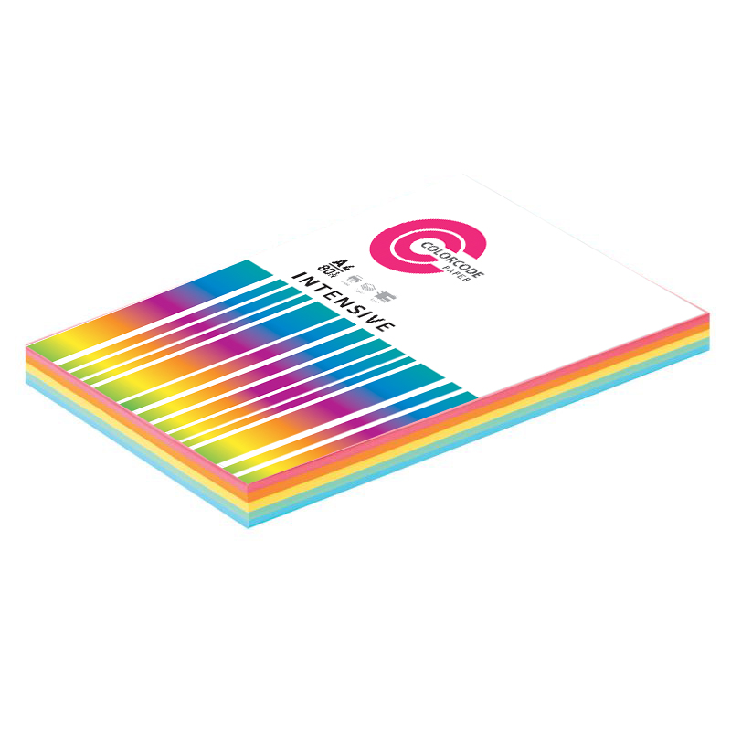 Цветная бумага ColorCode, А4