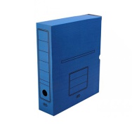 ASR7128 Лоток-коробка А4 (320x250x75), 75 мм синий (микрогофрокартон), ASR7128